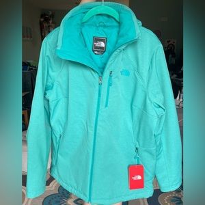 North Face coat- NEW WITH TAGS -Women’s XL teal